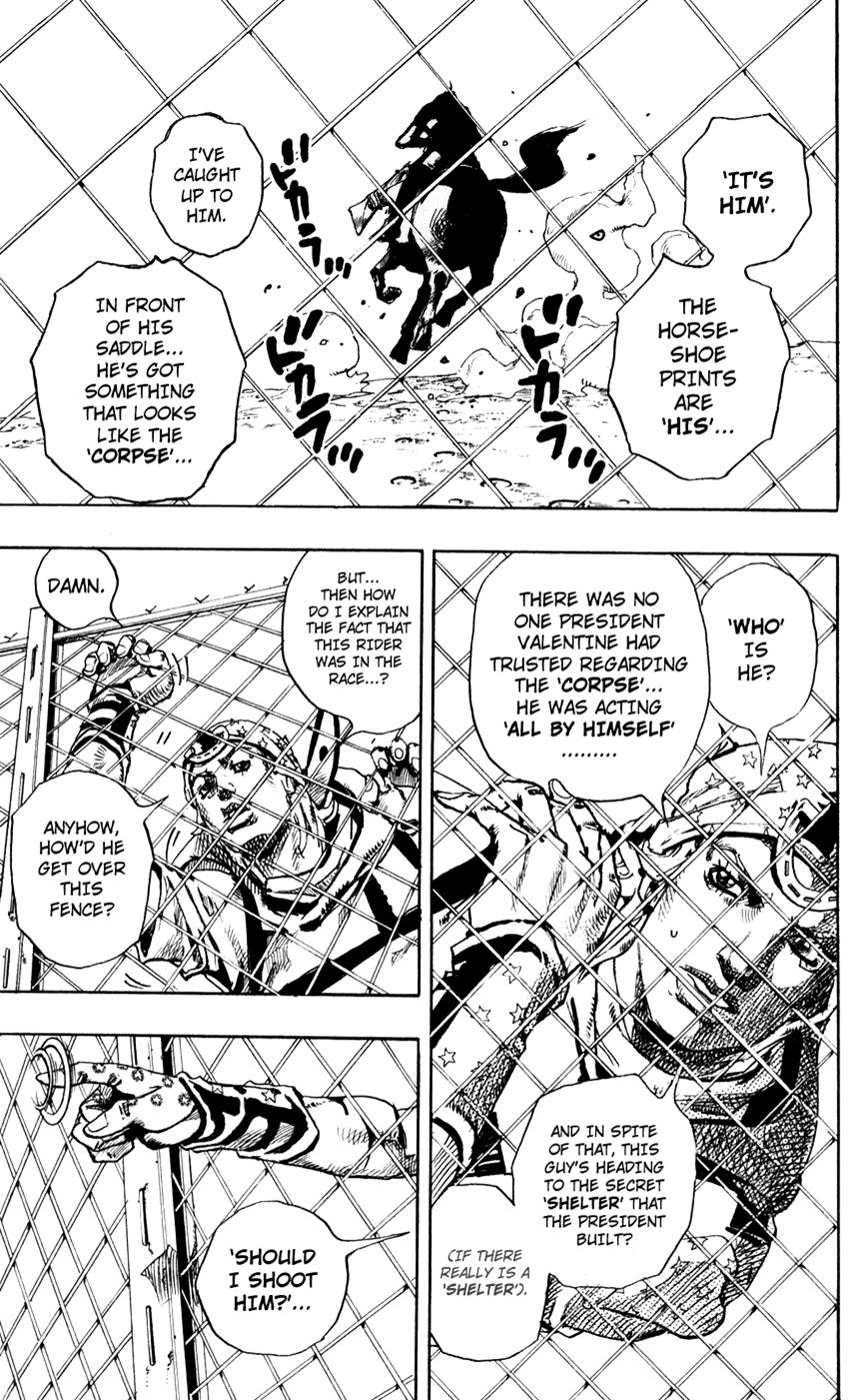 JoJo's Bizarre Adventure - Part 7 - Steel Ball Run Chapter 90 - Page 28