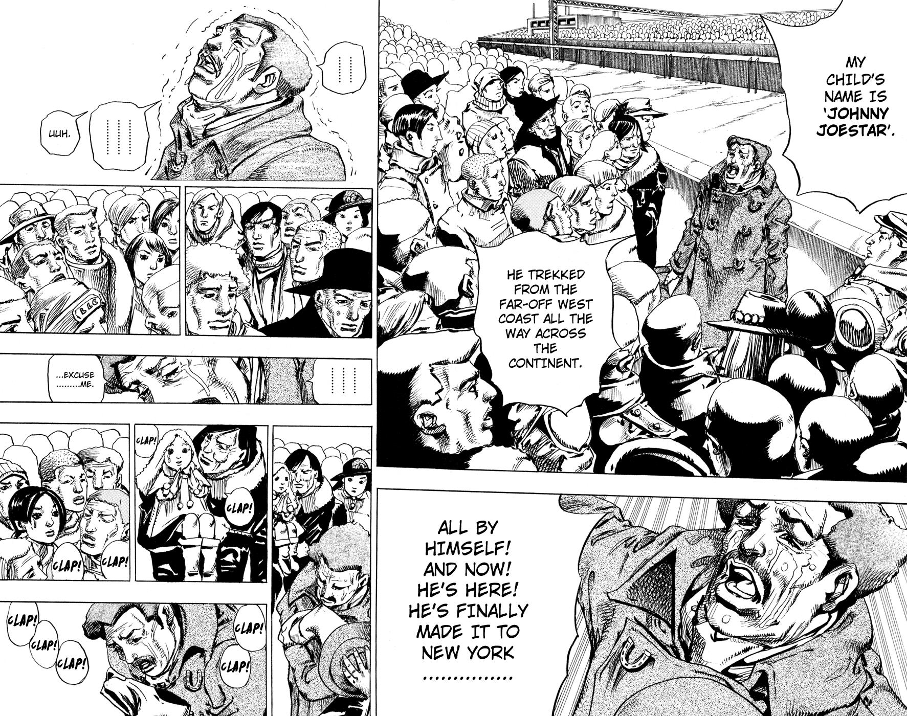 JoJo's Bizarre Adventure - Part 7 - Steel Ball Run Chapter 91 - Page 36