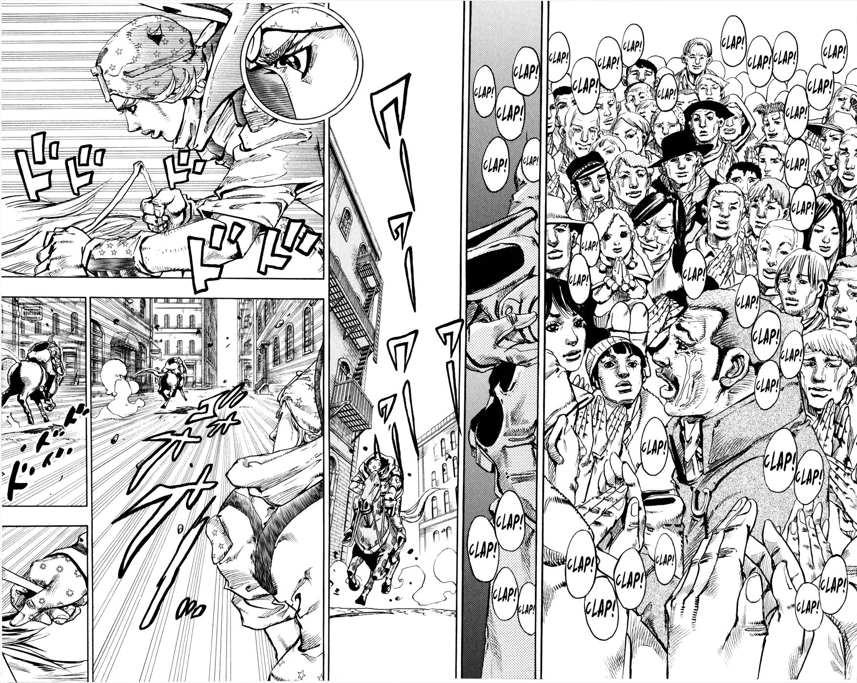 JoJo's Bizarre Adventure - Part 7 - Steel Ball Run Chapter 91 - Page 37