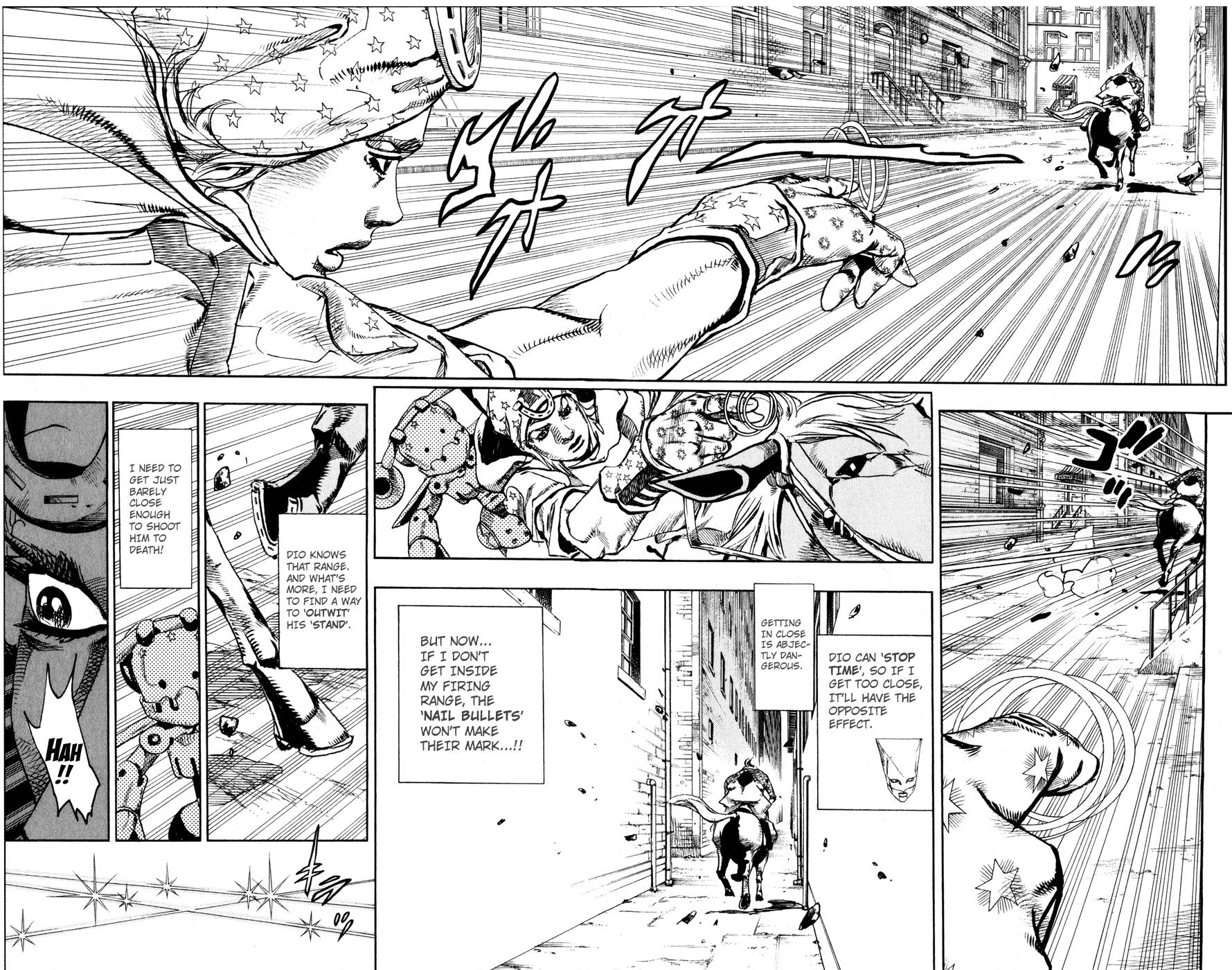 JoJo's Bizarre Adventure - Part 7 - Steel Ball Run Chapter 91 - Page 38
