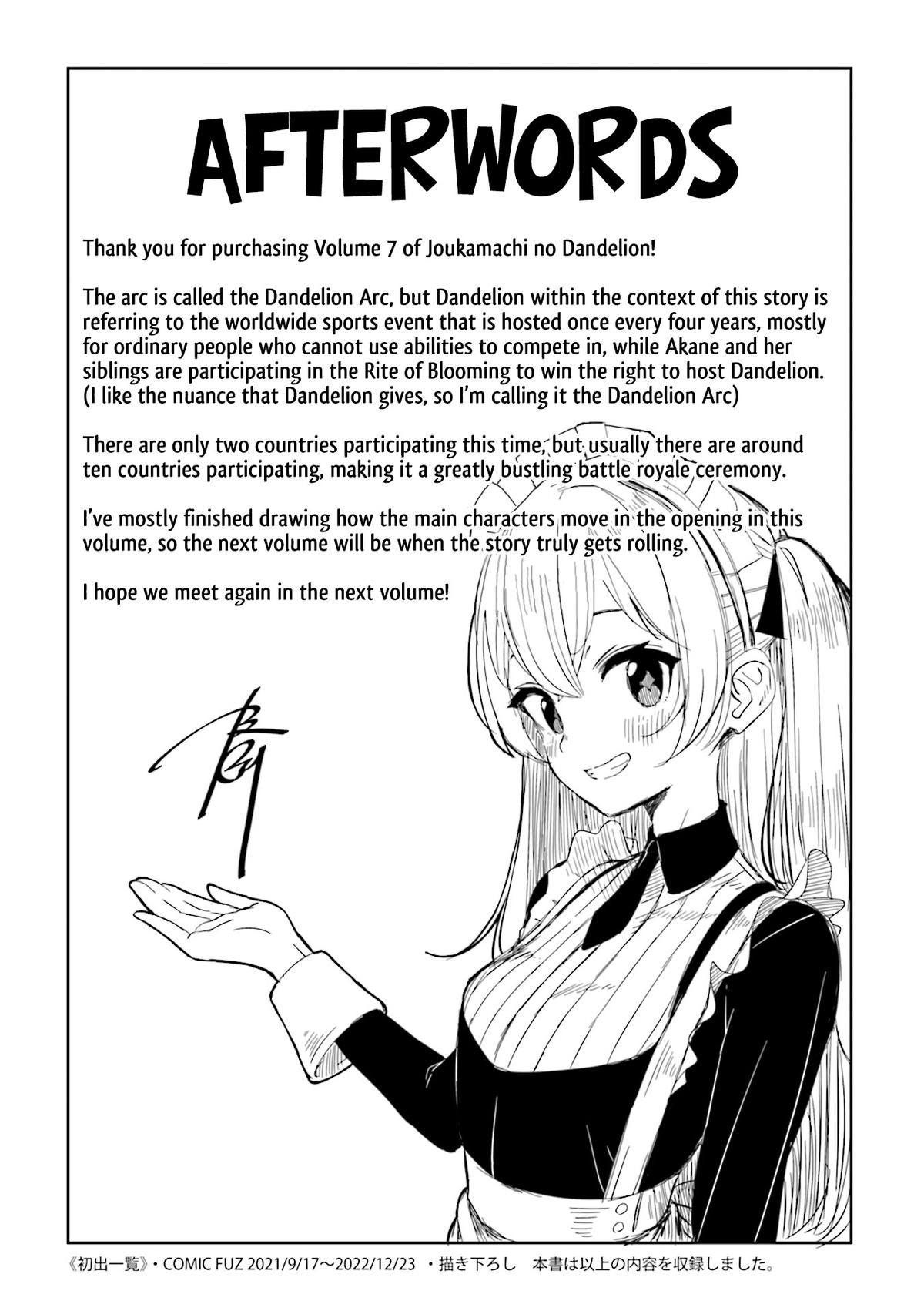 Joukamachi no Dandelion - Chapter 65 - 18