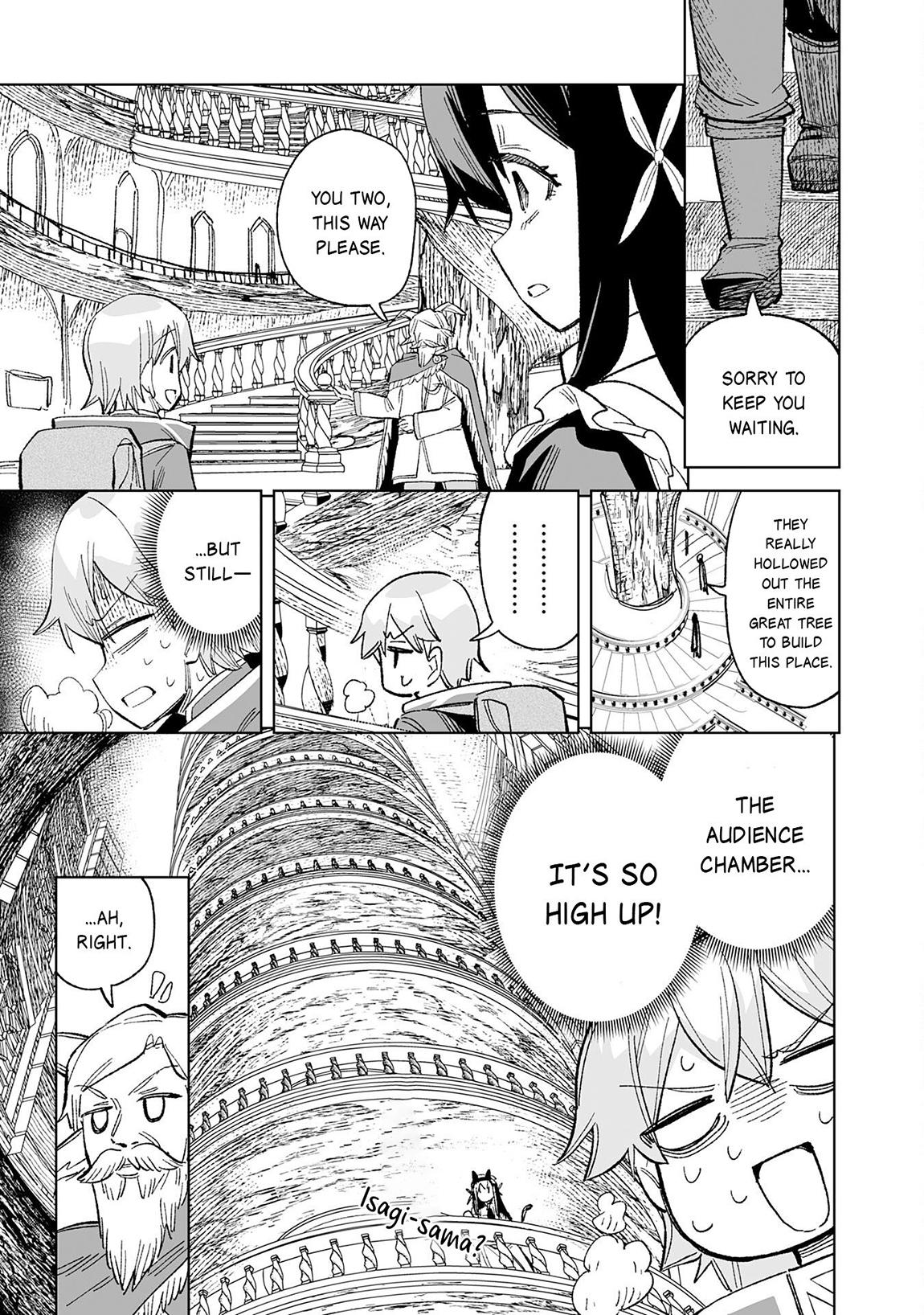 Kaikosareta Kyuutei Renkinjutsushi wa Henkyou de Dai Nouen wo Tsukuriageru ~Sokoku wo Oidasareta kedo, Saikyou Ryouchi de Slow Life wo Ouka suru~ Chapter 22 - Page 12