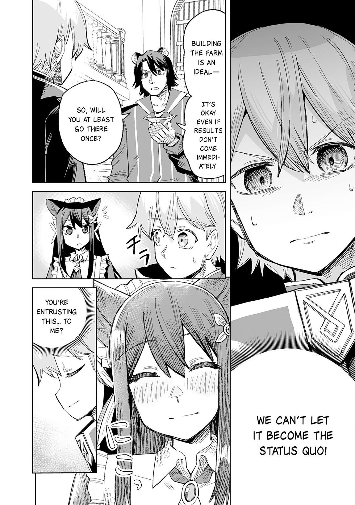 Kaikosareta Kyuutei Renkinjutsushi wa Henkyou de Dai Nouen wo Tsukuriageru ~Sokoku wo Oidasareta kedo, Saikyou Ryouchi de Slow Life wo Ouka suru~ Chapter 22 - Page 31