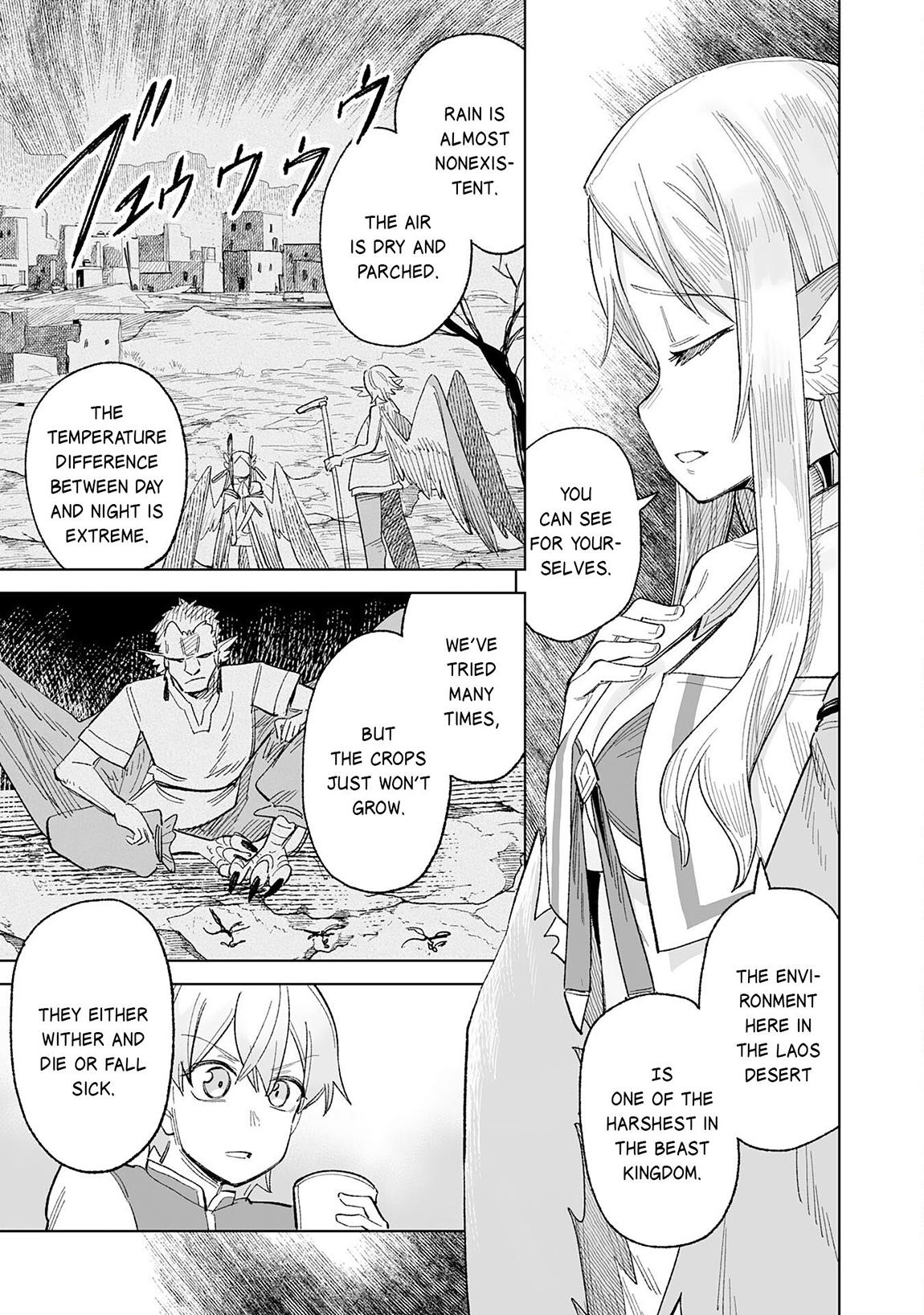 Kaikosareta Kyuutei Renkinjutsushi wa Henkyou de Dai Nouen wo Tsukuriageru ~Sokoku wo Oidasareta kedo, Saikyou Ryouchi de Slow Life wo Ouka suru~ Chapter 25 - Page 24