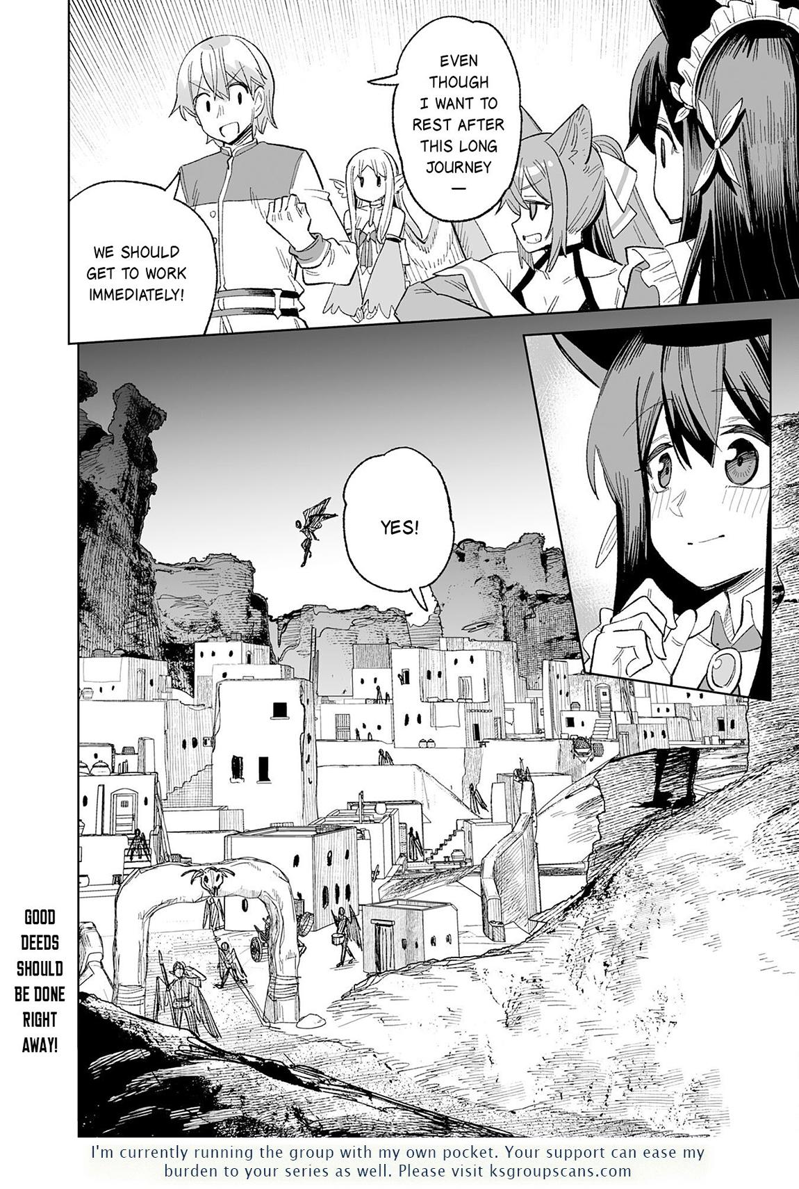 Kaikosareta Kyuutei Renkinjutsushi wa Henkyou de Dai Nouen wo Tsukuriageru ~Sokoku wo Oidasareta kedo, Saikyou Ryouchi de Slow Life wo Ouka suru~ Chapter 25 - Page 33