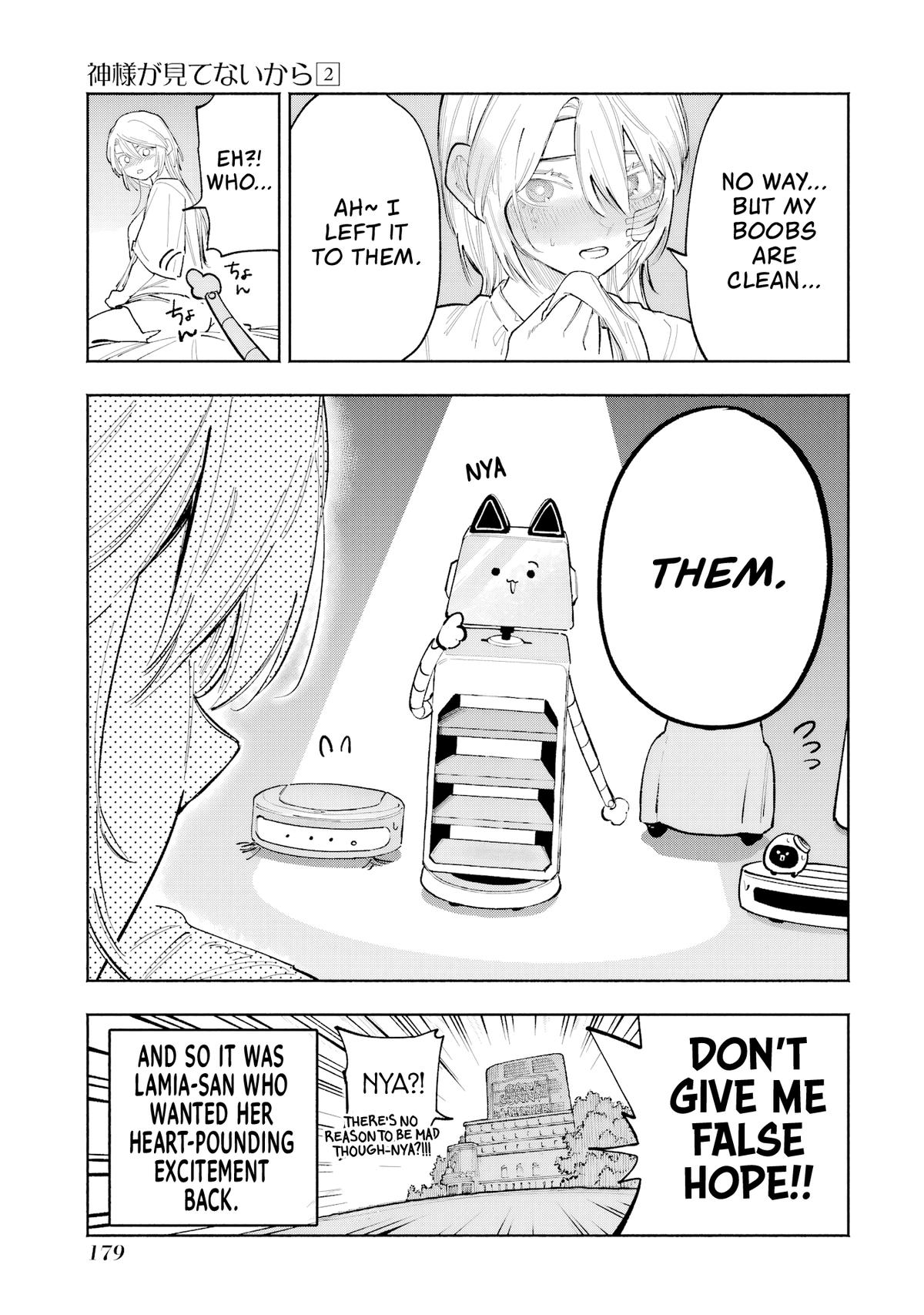 Kami-sama ga Mitenai kara Chapter 9 - Page 22