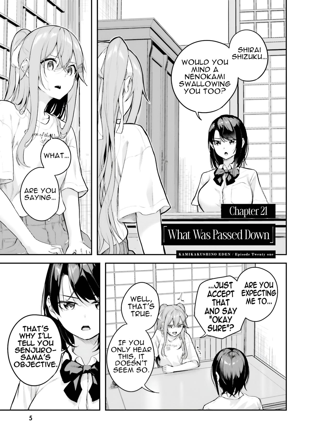 Kamikakushi no Eden Chapter 21 - Page 6