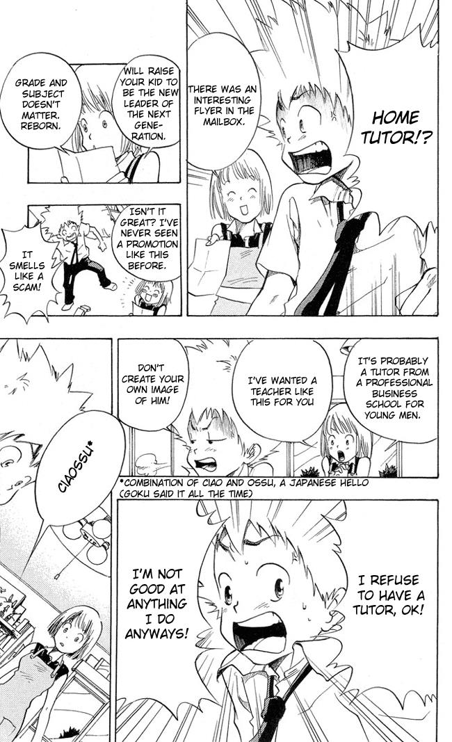 Katekyo Hitman Reborn! Chapter 1 - Page 11