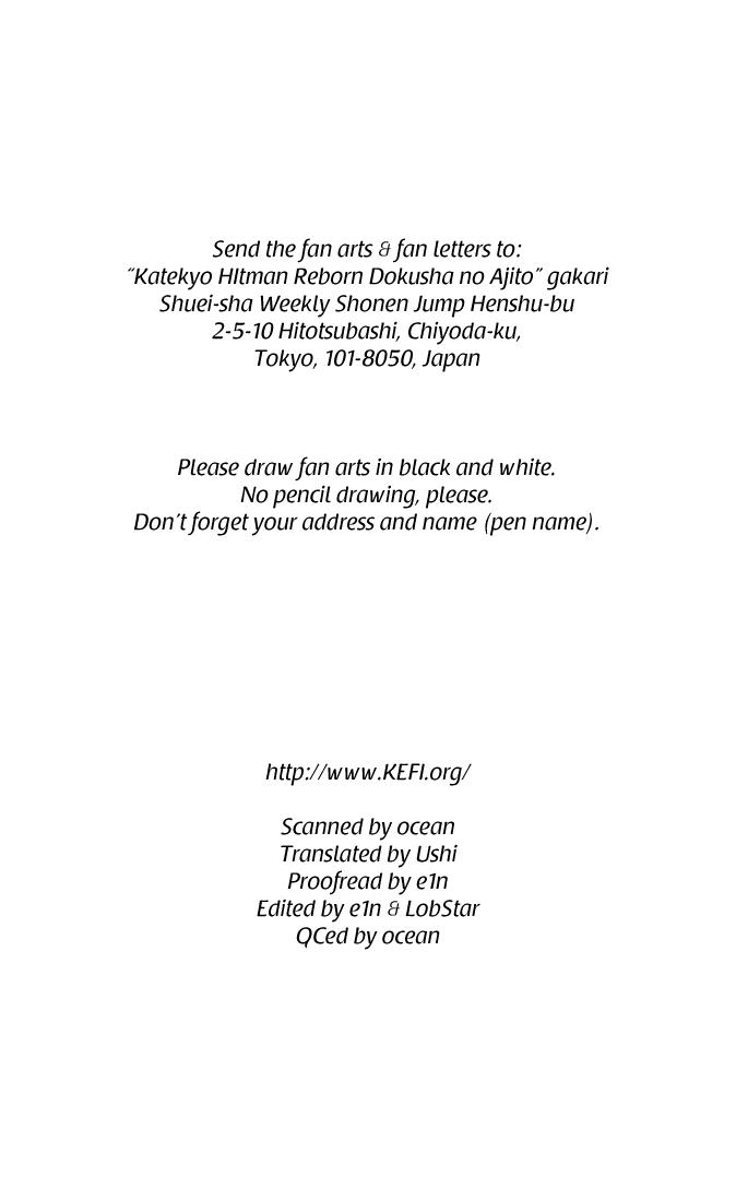 Katekyo Hitman Reborn! Chapter 25 - Page 29