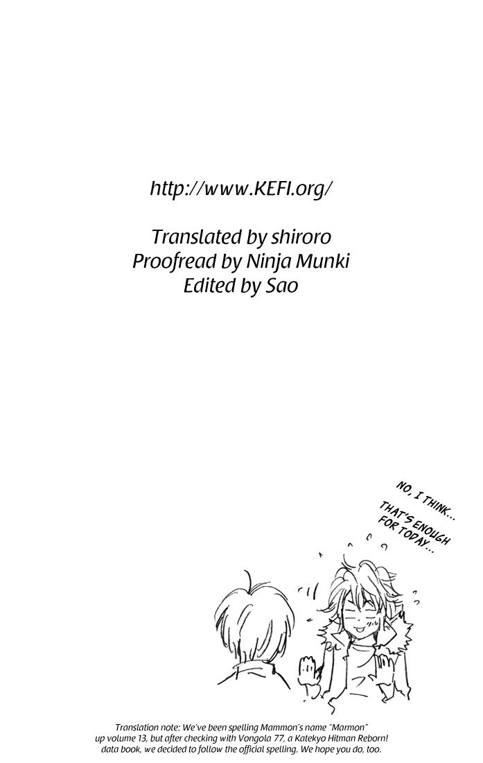 Katekyo Hitman Reborn! Chapter 117 - Page 23