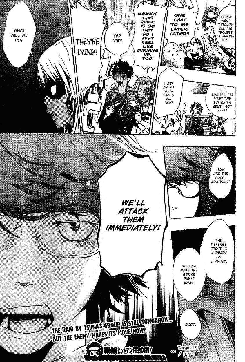 Katekyo Hitman Reborn! Chapter 174 - Page 17