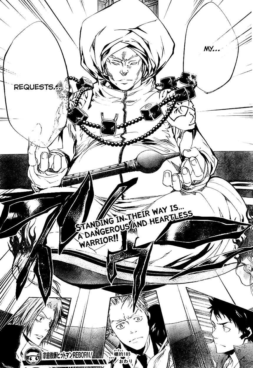 Katekyo Hitman Reborn! Chapter 185 - Page 16