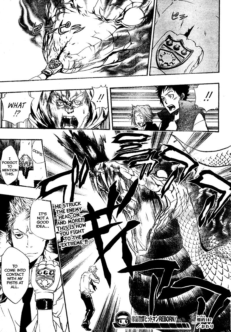 Katekyo Hitman Reborn! Chapter 187 - Page 16