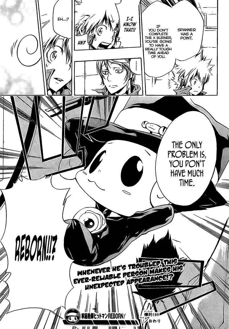 Katekyo Hitman Reborn! Chapter 190 - Page 17