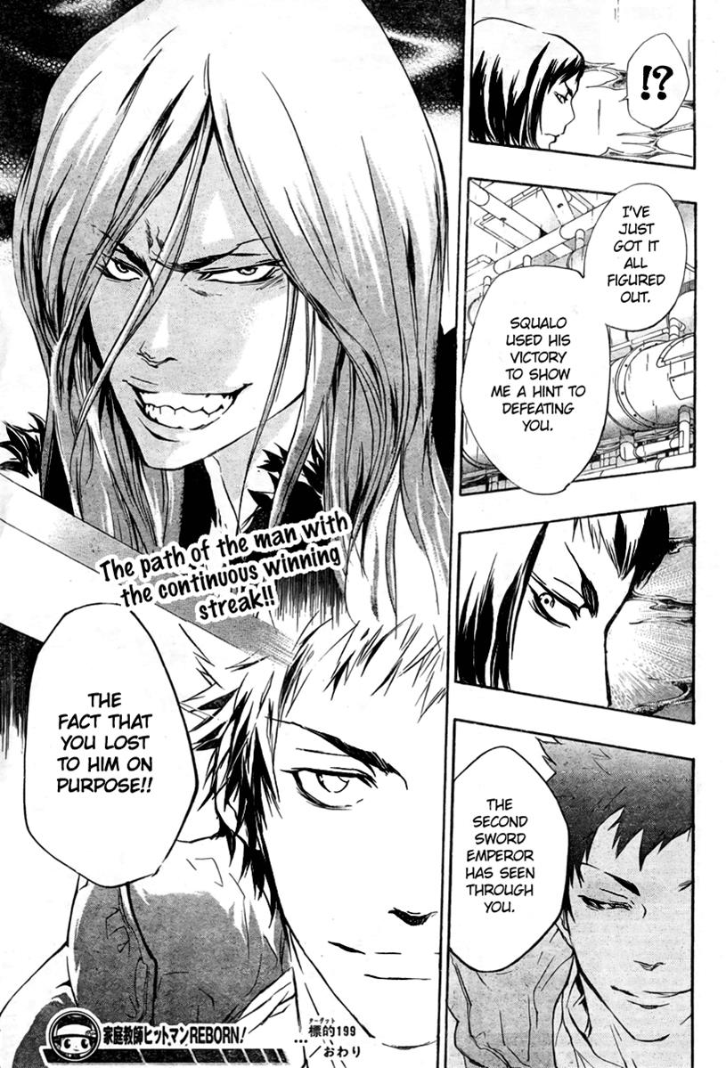 Katekyo Hitman Reborn! Chapter 199 - Page 19