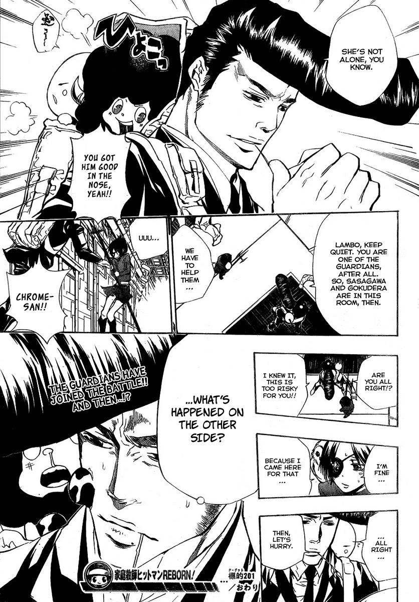 Katekyo Hitman Reborn! Chapter 201 - Page 17