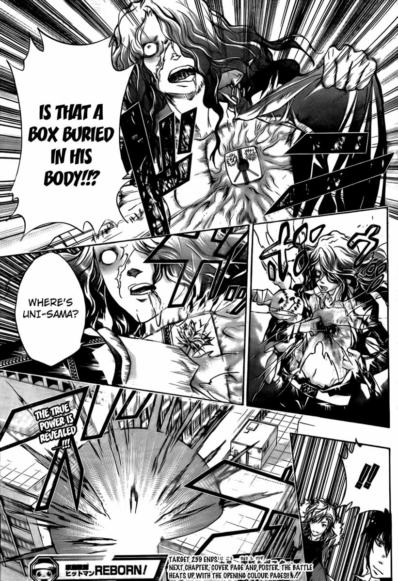 Katekyo Hitman Reborn! Chapter 259 - Page 18