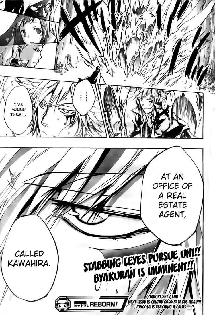 Katekyo Hitman Reborn! Chapter 261 - Page 20