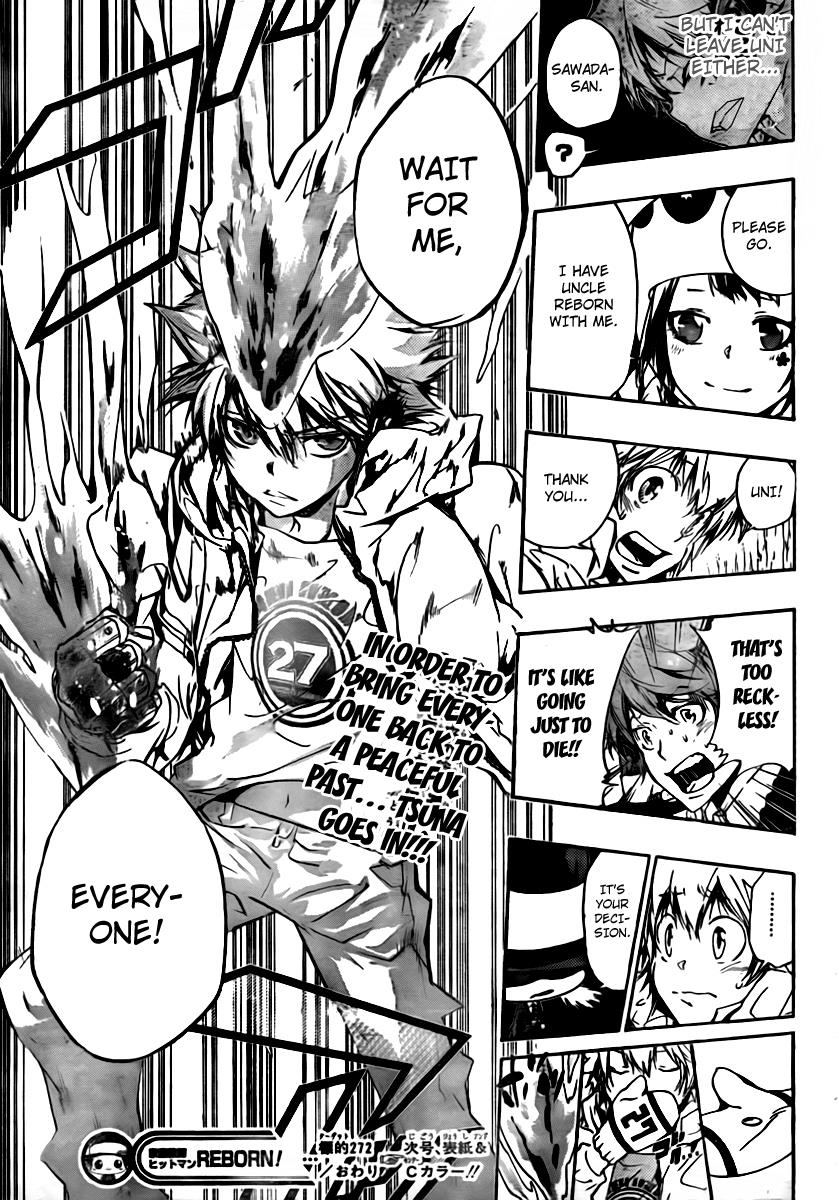 Katekyo Hitman Reborn! Chapter 272 - Page 17