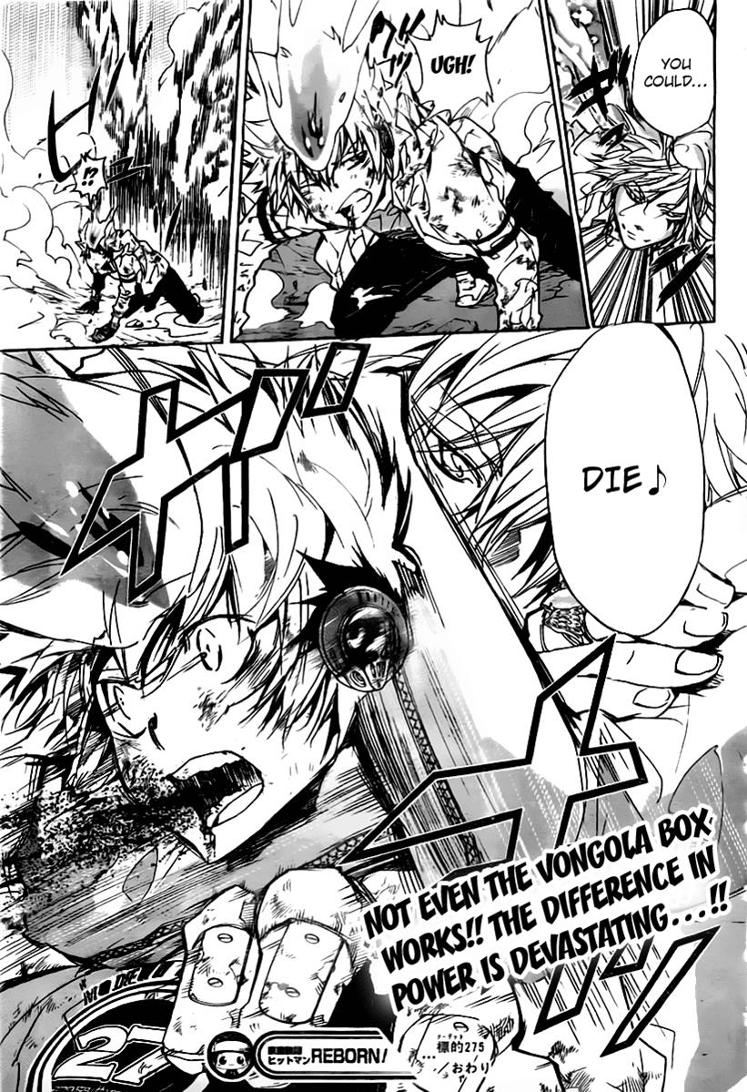 Katekyo Hitman Reborn! Chapter 275 - Page 18