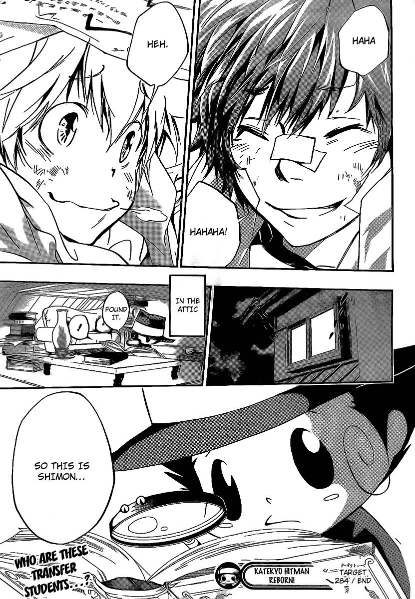 Katekyo Hitman Reborn! Chapter 284 - Page 18