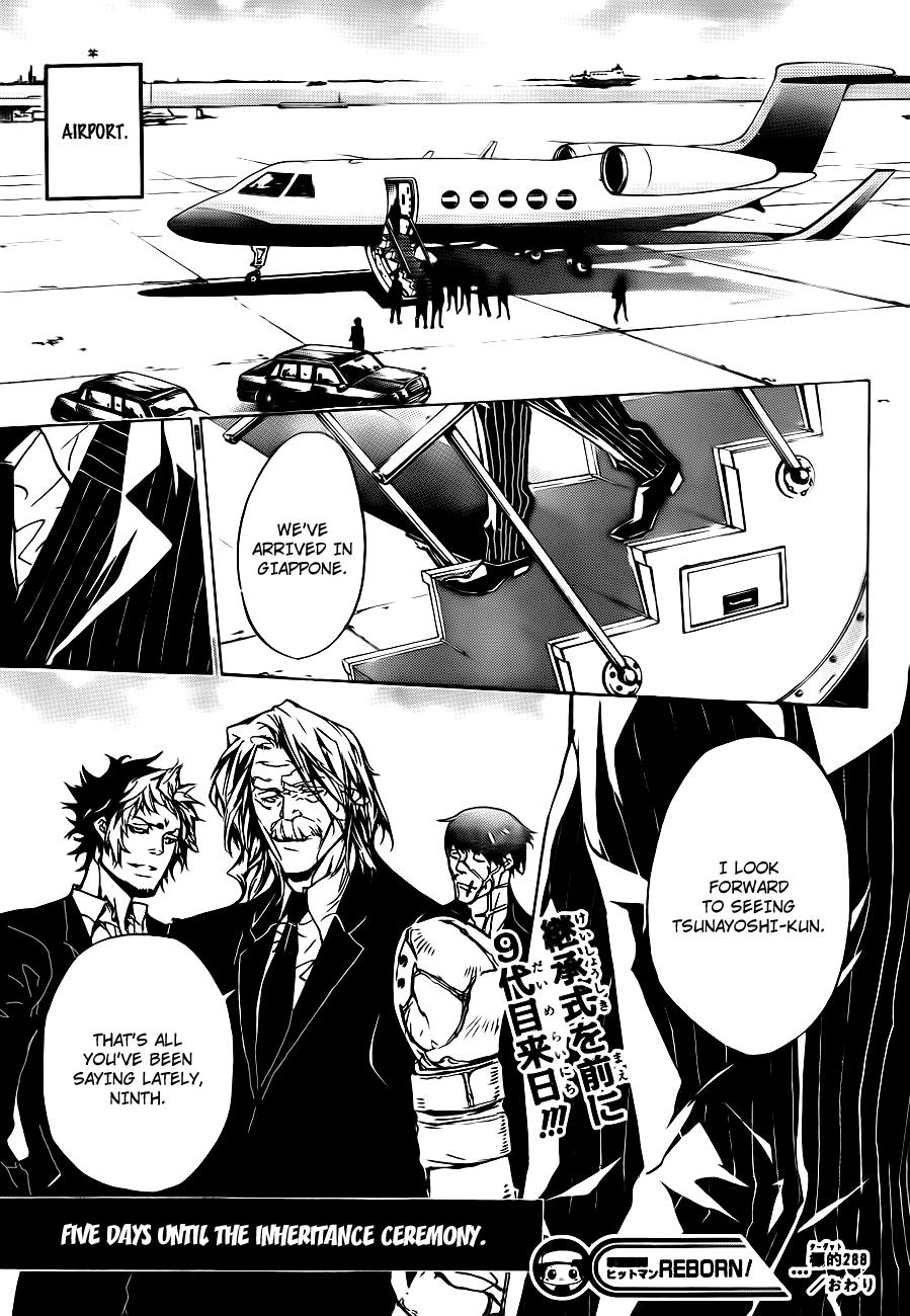 Katekyo Hitman Reborn! Chapter 288 - Page 17