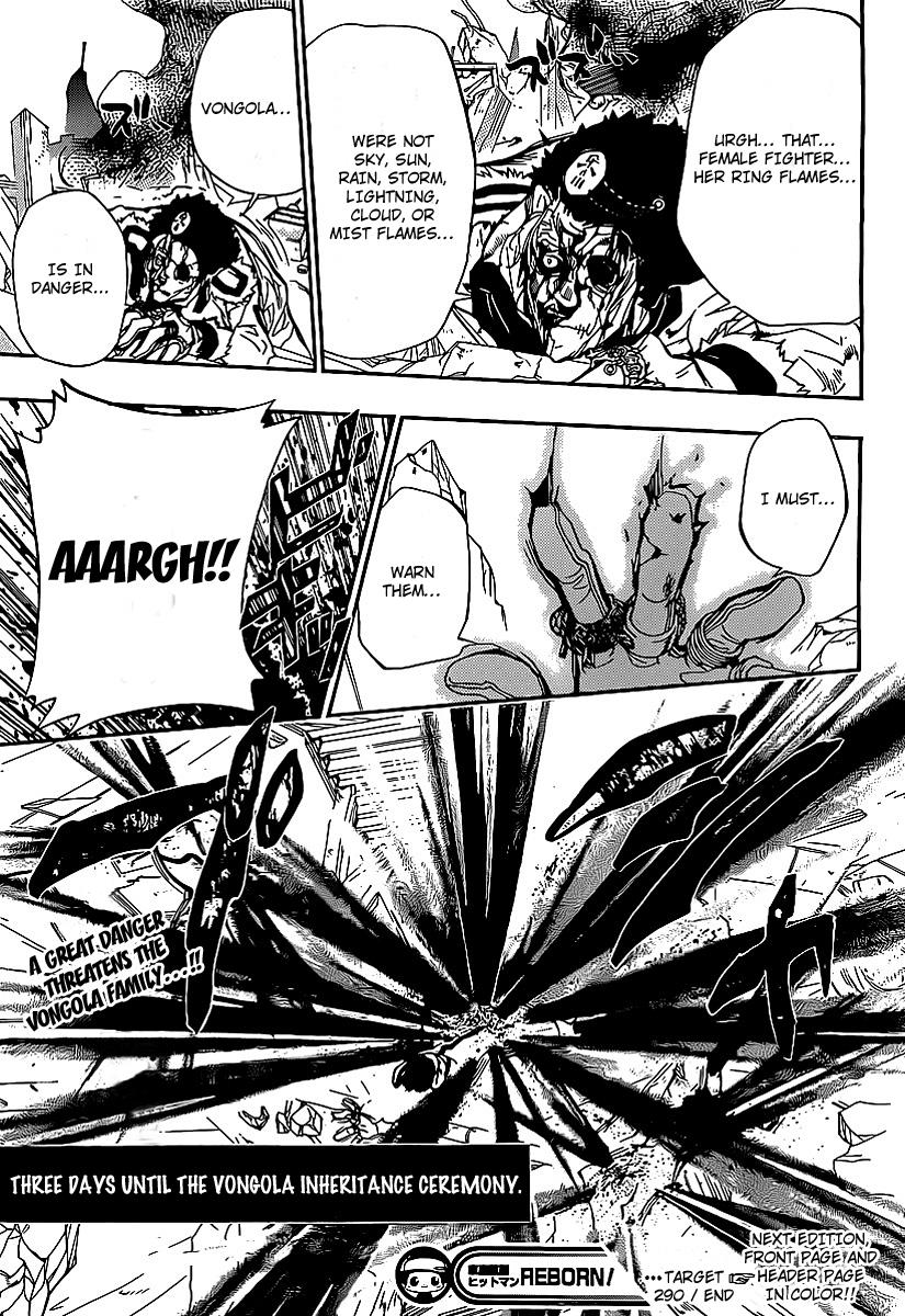 Katekyo Hitman Reborn! Chapter 290 - Page 17