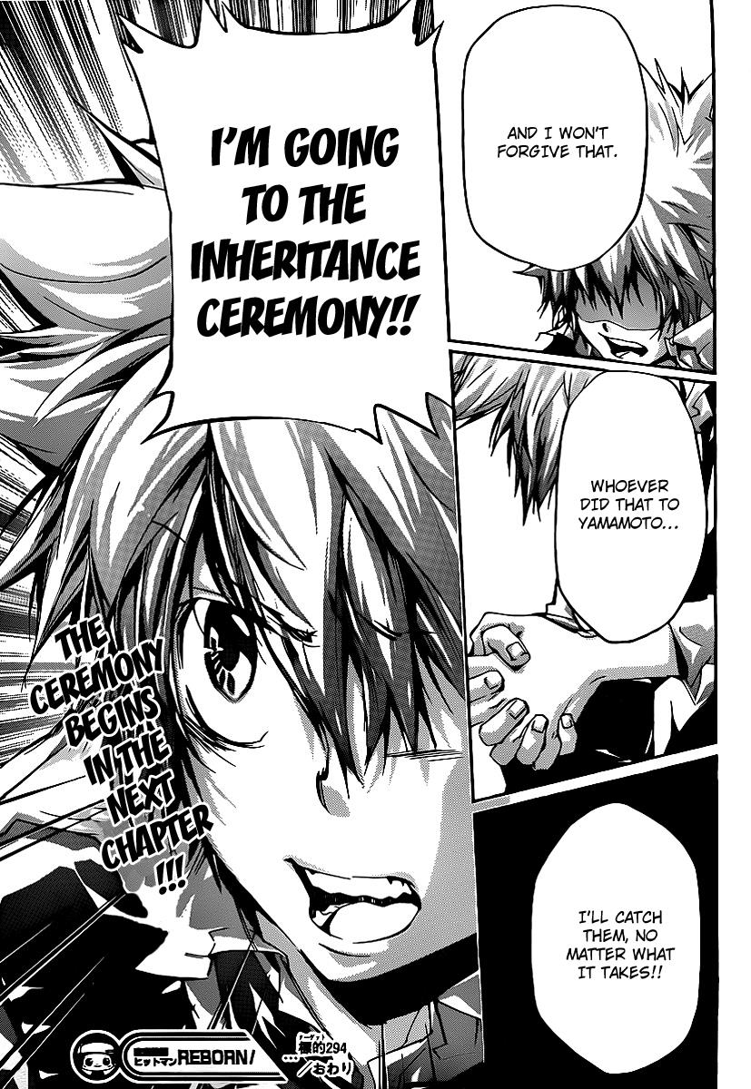 Katekyo Hitman Reborn! Chapter 294 - Page 17