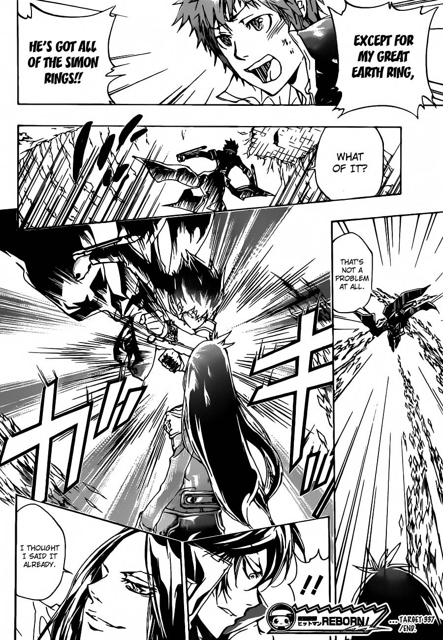 Katekyo Hitman Reborn! Chapter 337 - Page 16