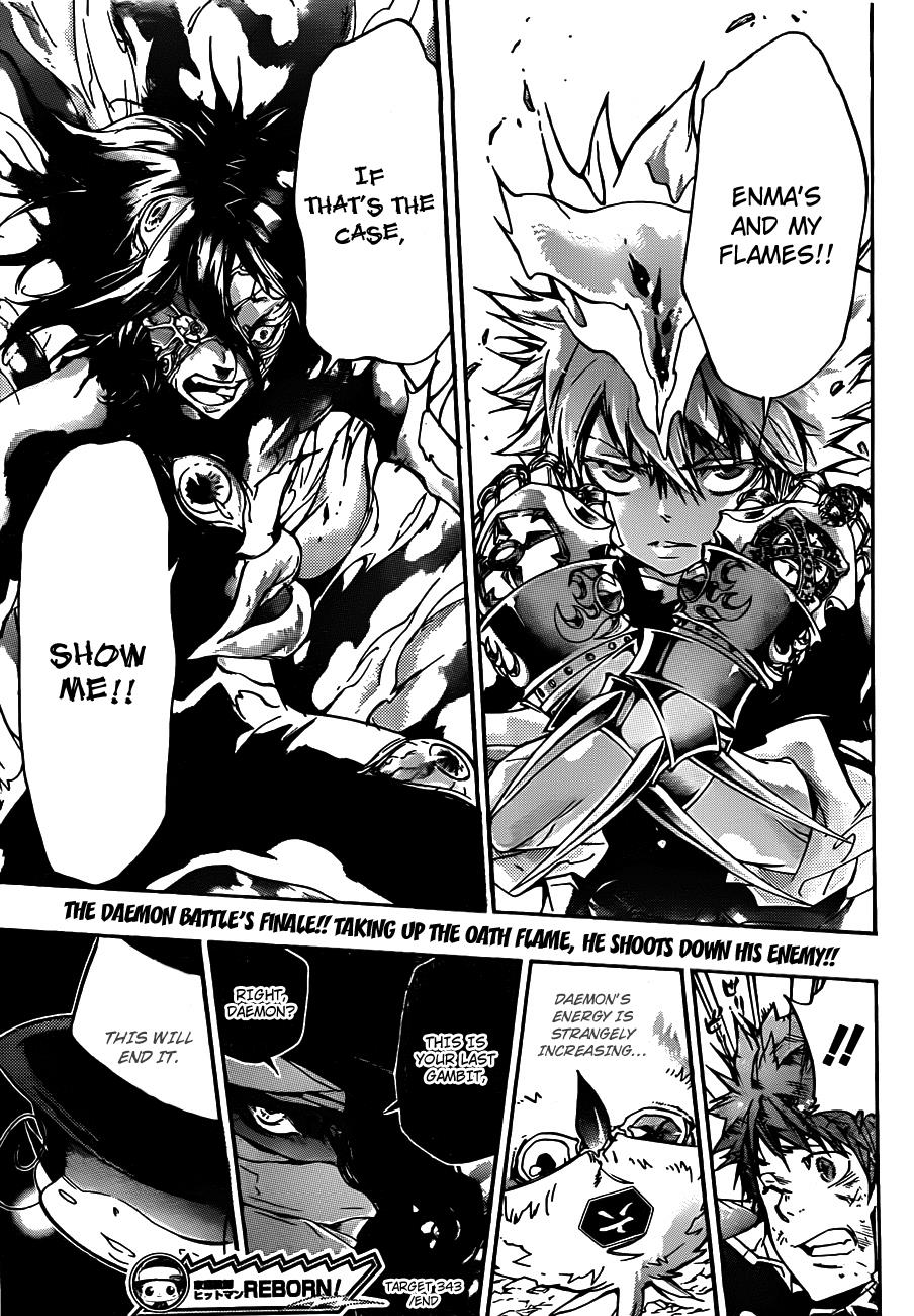 Katekyo Hitman Reborn! Chapter 343 - Page 16