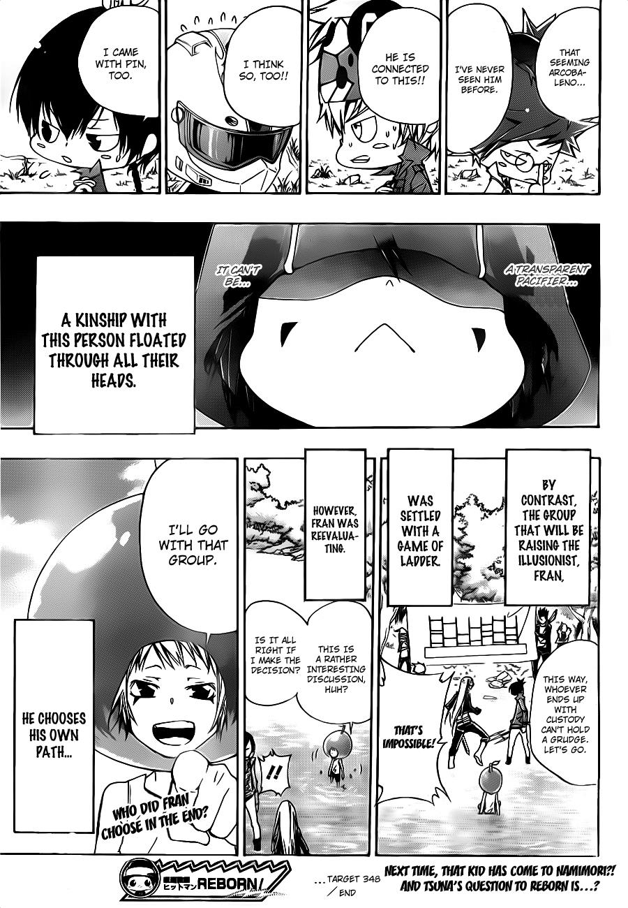 Katekyo Hitman Reborn! Chapter 348 - Page 17