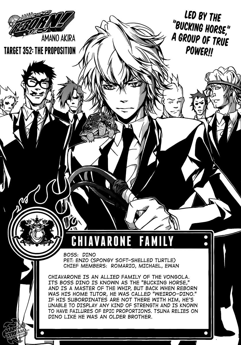 Katekyo Hitman Reborn! Chapter 352 - Page 6