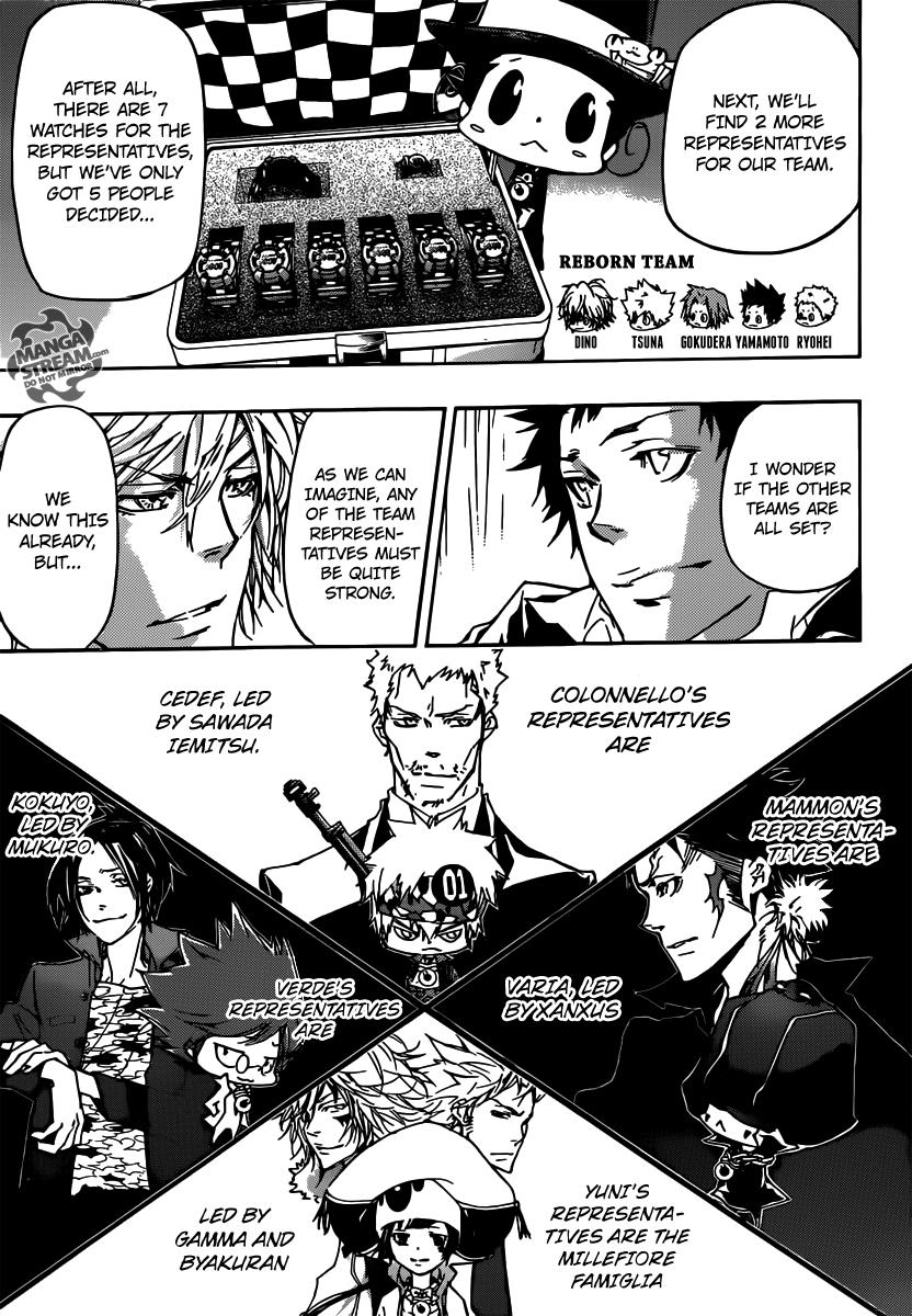 Katekyo Hitman Reborn! Chapter 358 - Page 8