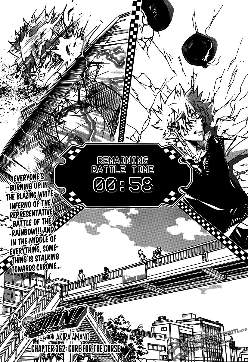Katekyo Hitman Reborn! Chapter 362 - Page 8