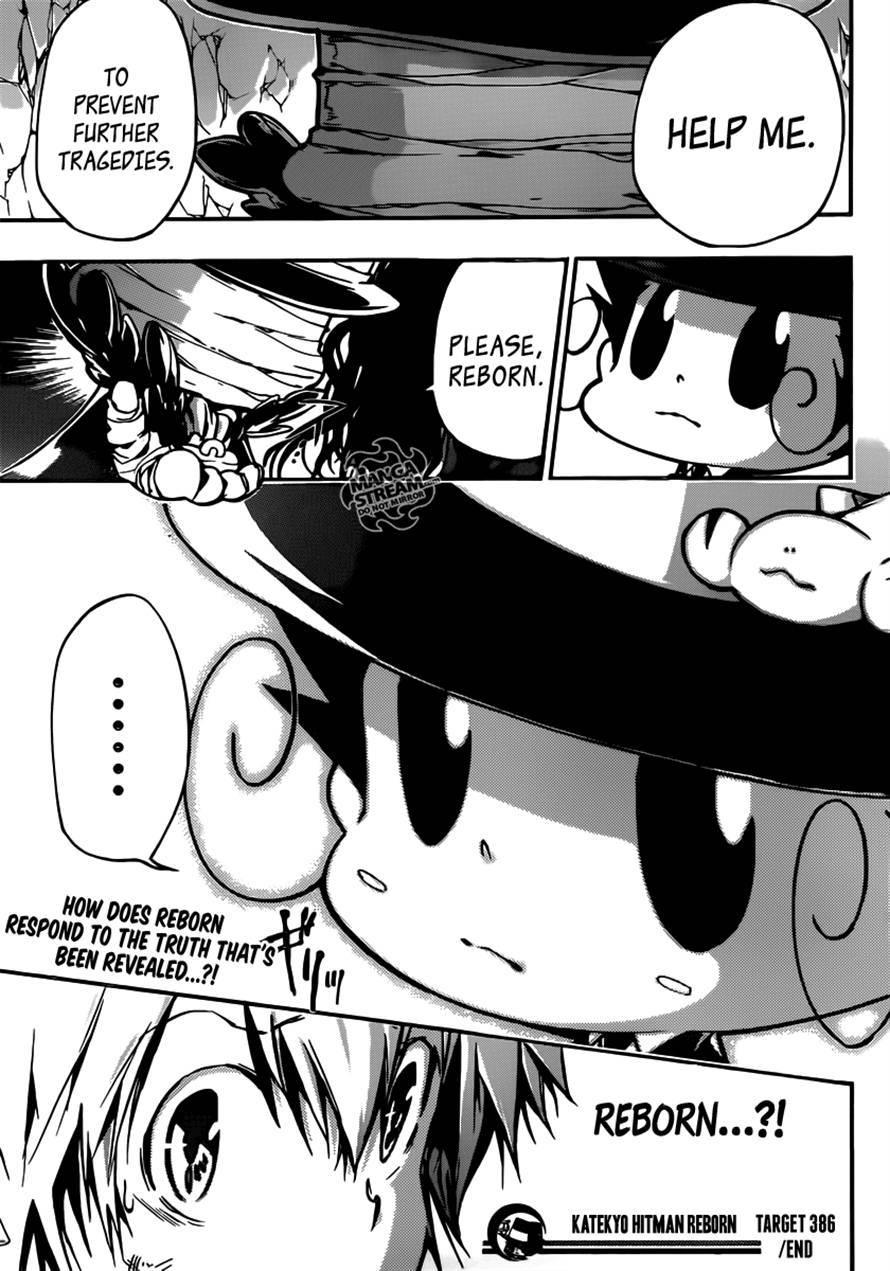 Katekyo Hitman Reborn! Chapter 386 - Page 17