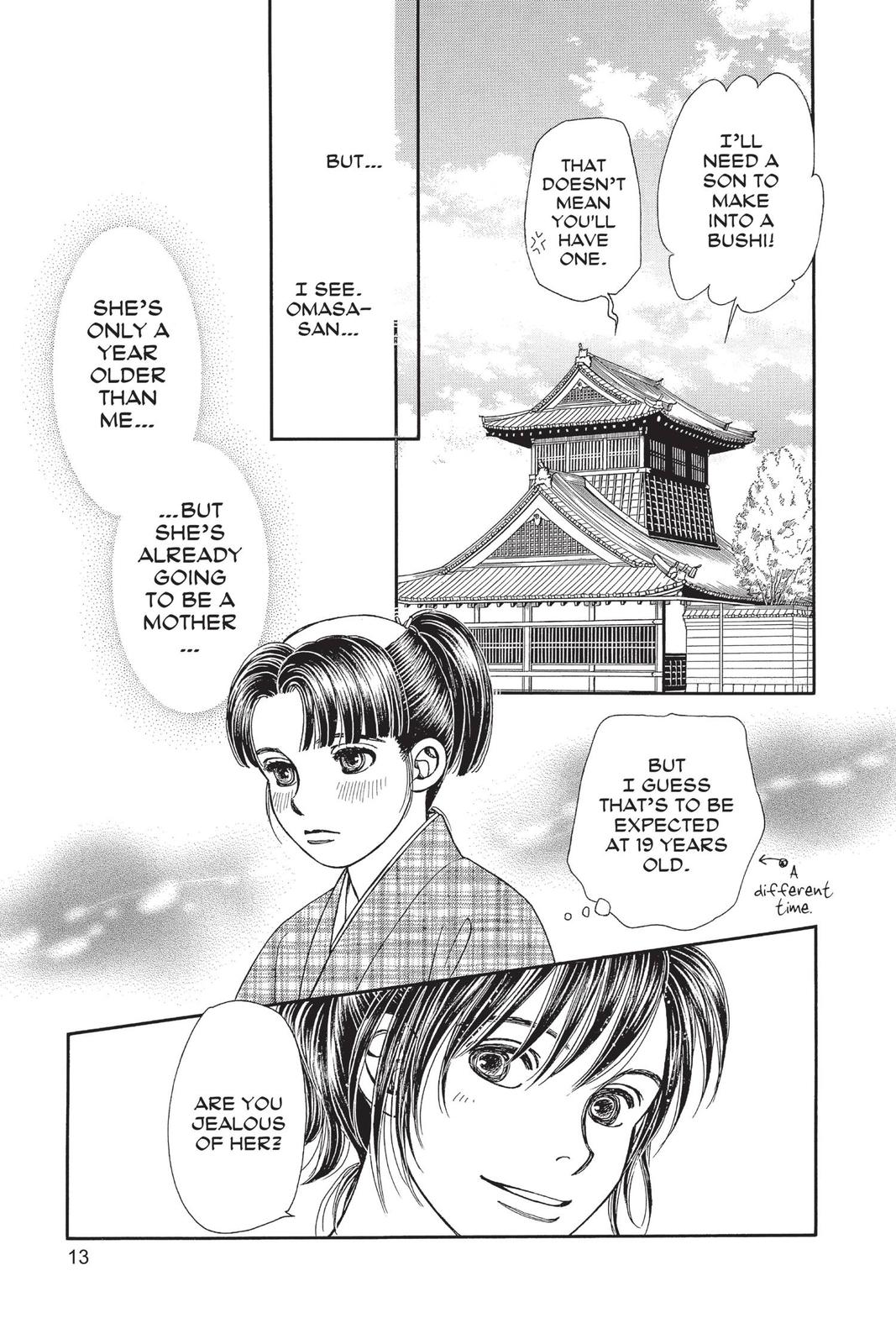 Kaze Hikaru Chapter 28 - Page 12