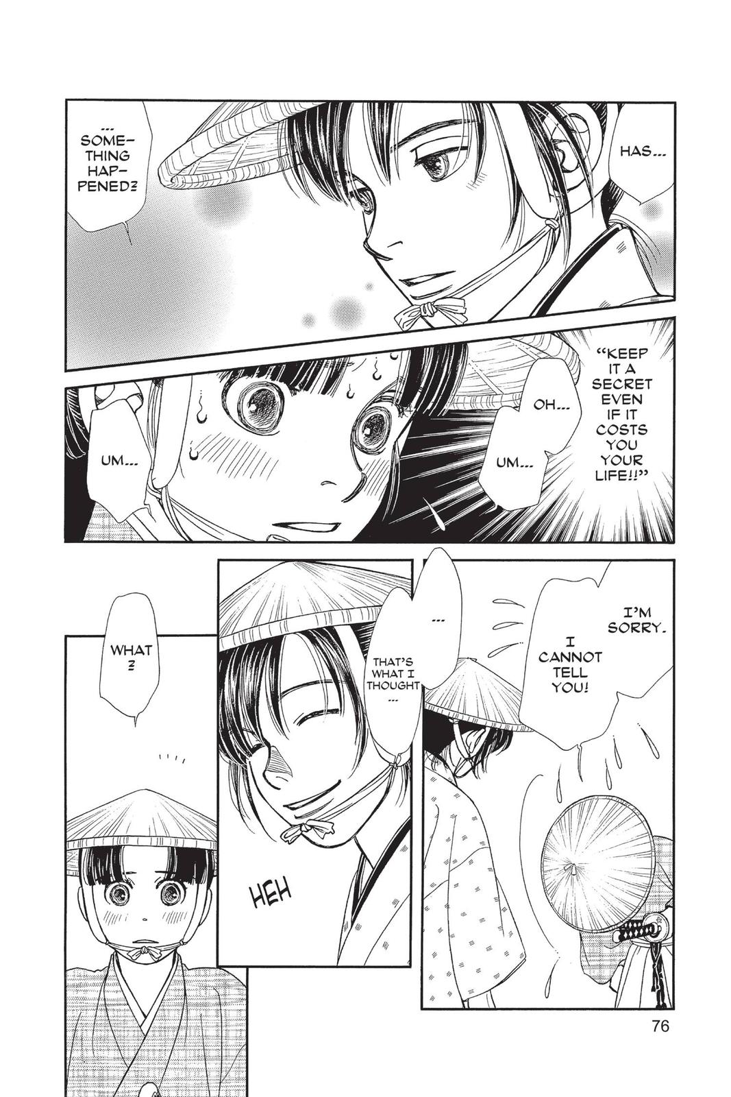 Kaze Hikaru Chapter 28 - Page 75