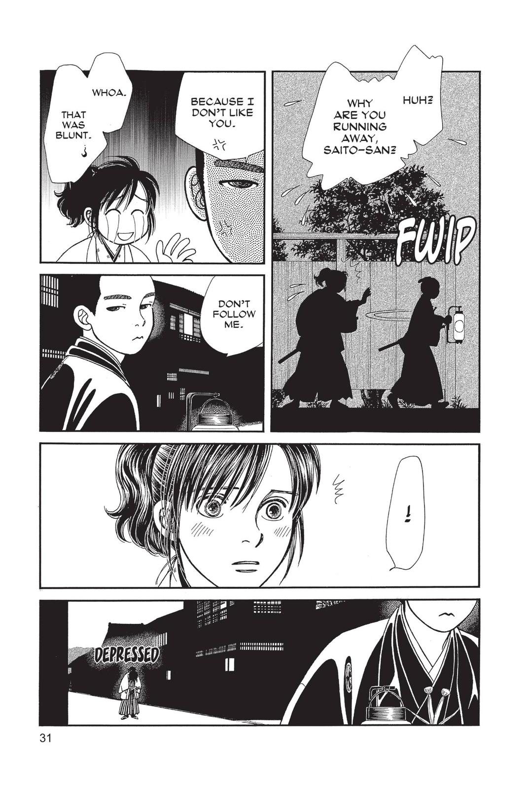 Kaze Hikaru Chapter 29 - Page 30