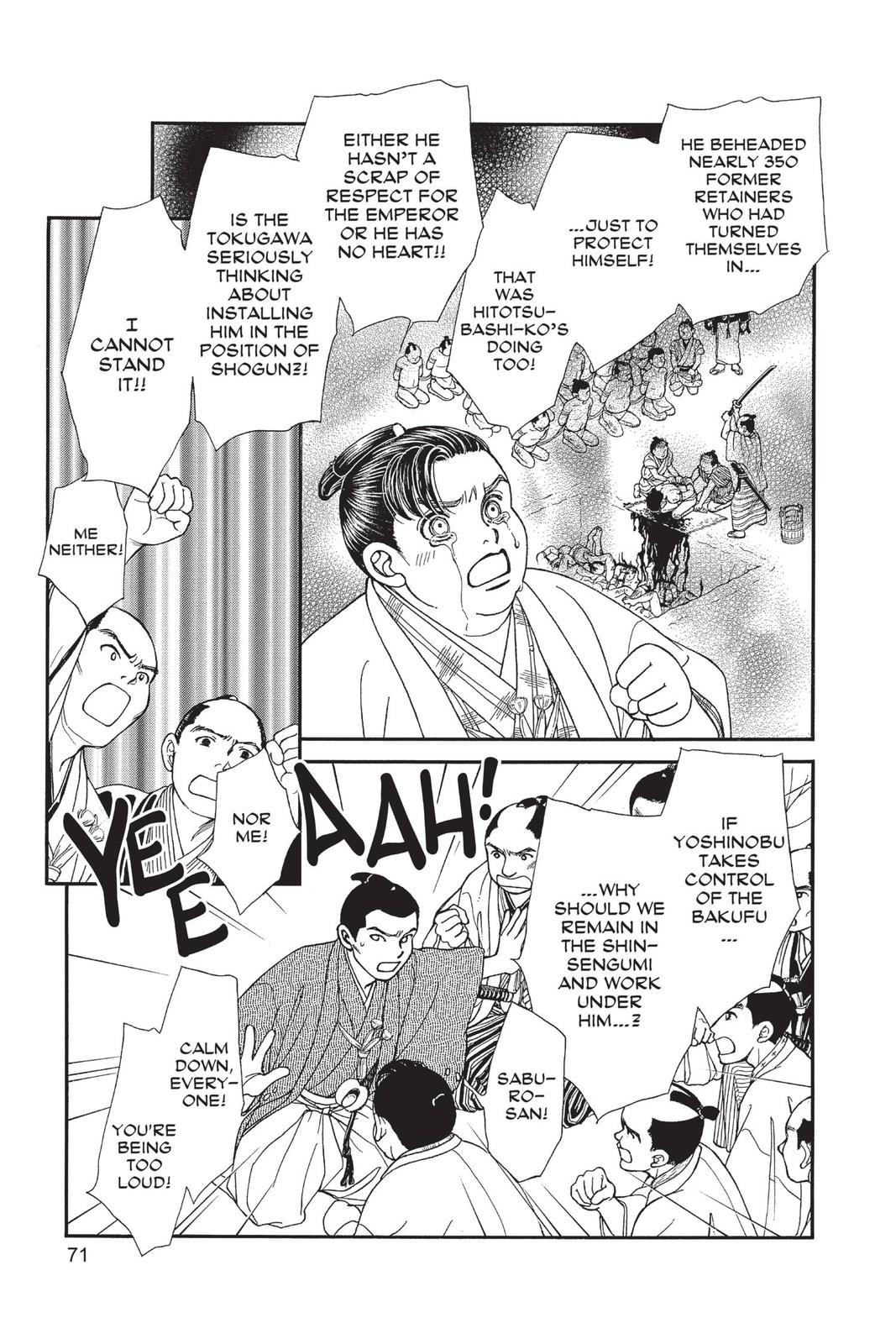 Kaze Hikaru Chapter 29 - Page 70