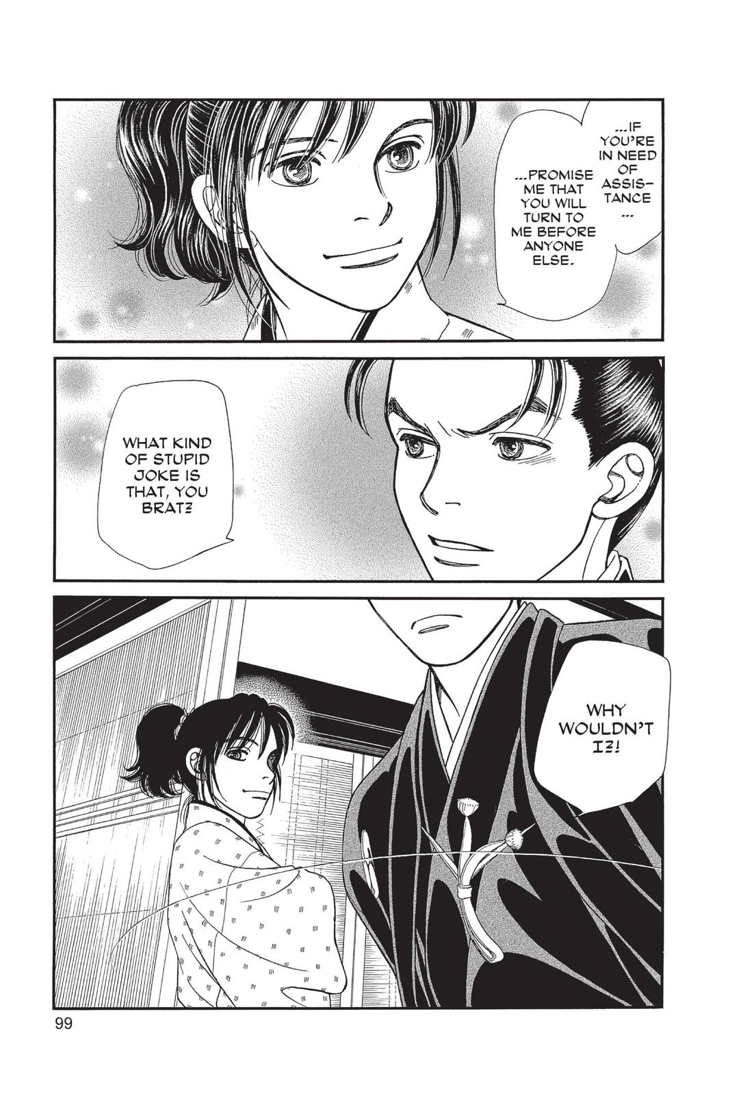 Kaze Hikaru Chapter 29 - Page 98