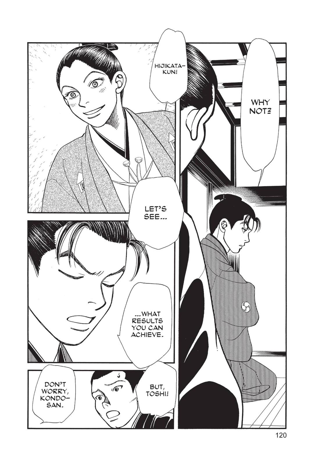 Kaze Hikaru Chapter 29 - Page 119