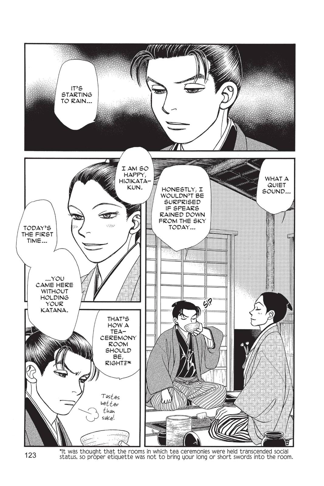 Kaze Hikaru Chapter 29 - Page 122