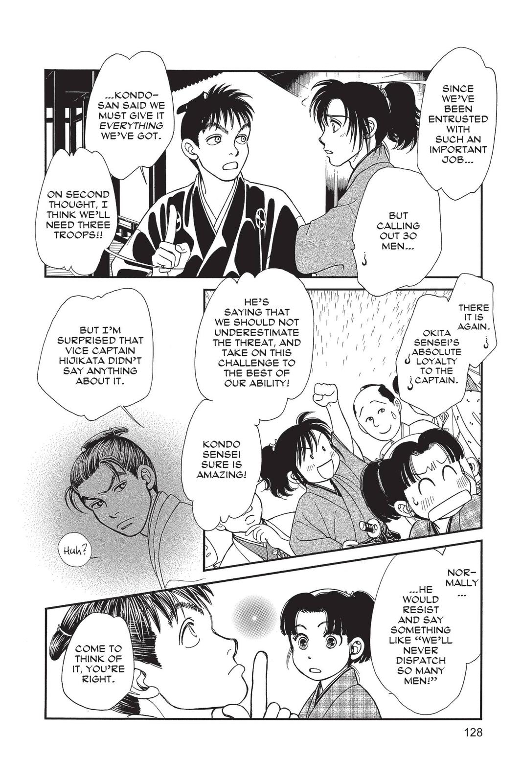 Kaze Hikaru Chapter 29 - Page 127