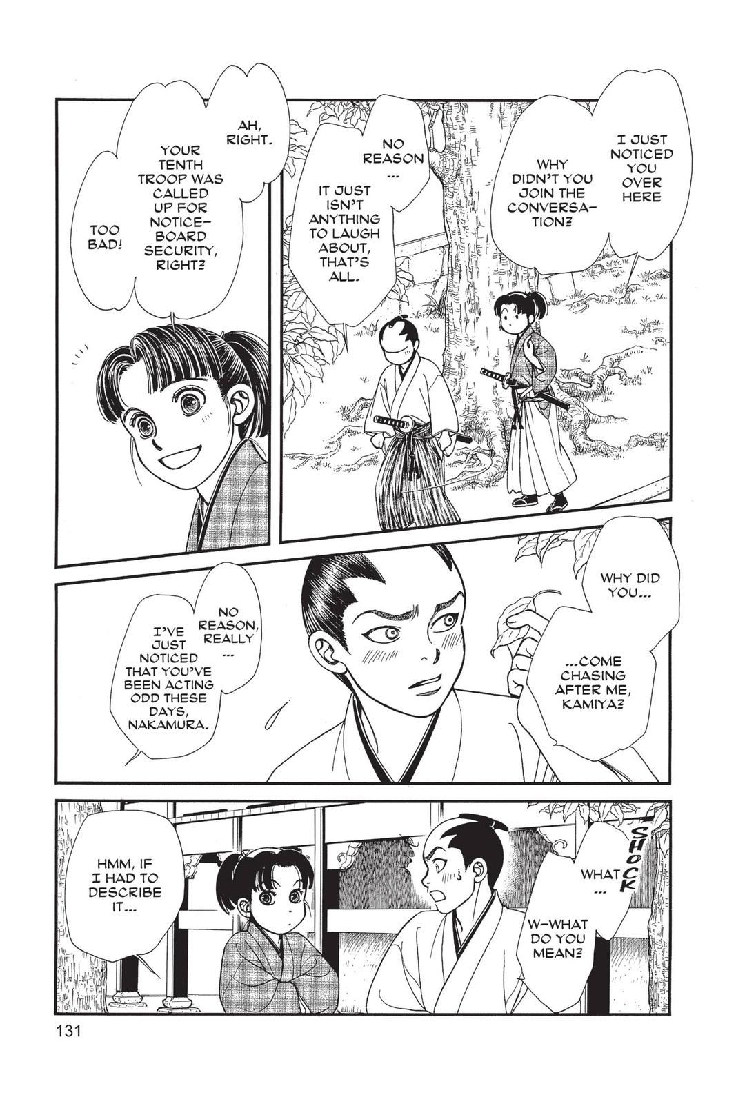 Kaze Hikaru Chapter 29 - Page 130