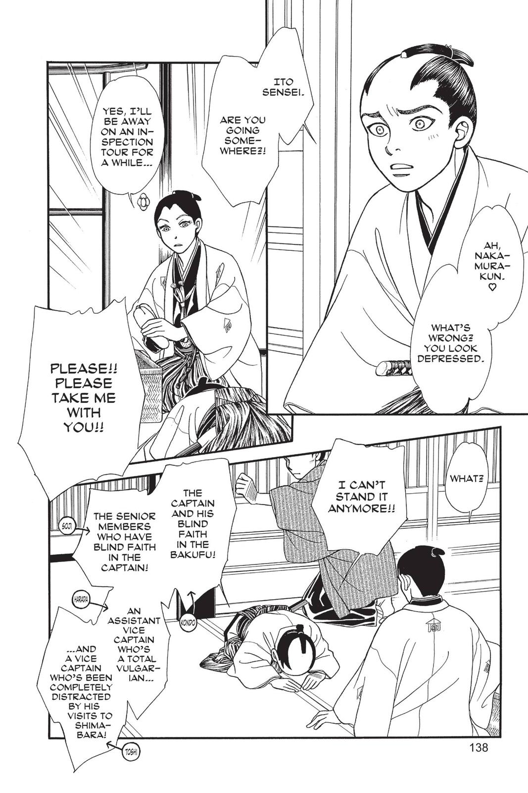 Kaze Hikaru Chapter 29 - Page 137