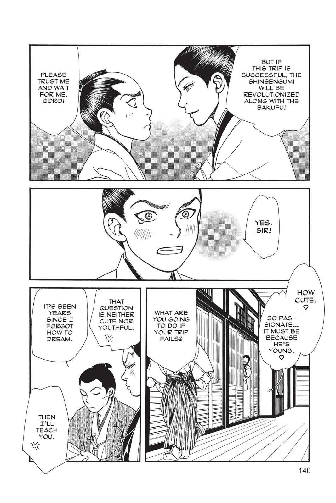 Kaze Hikaru Chapter 29 - Page 139