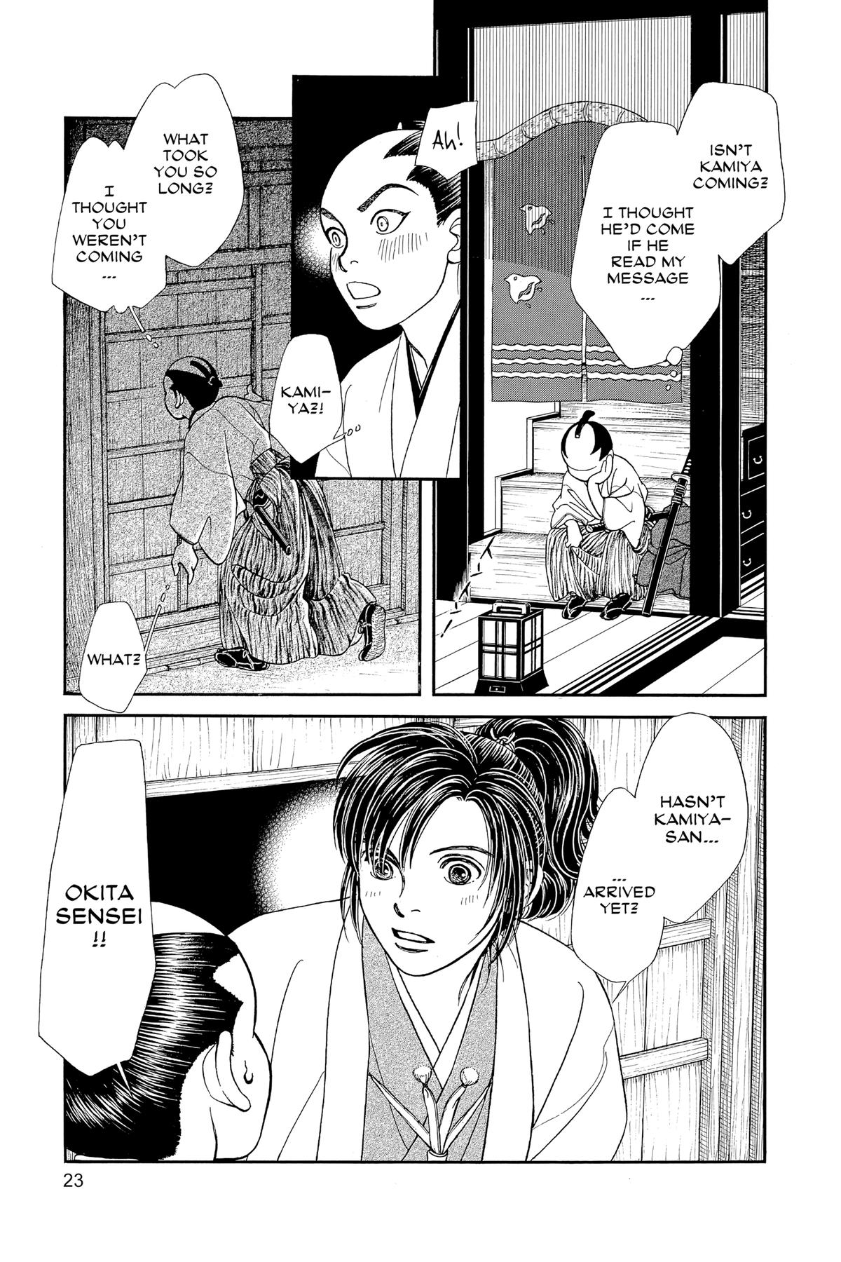 Kaze Hikaru Chapter 30 - Page 22