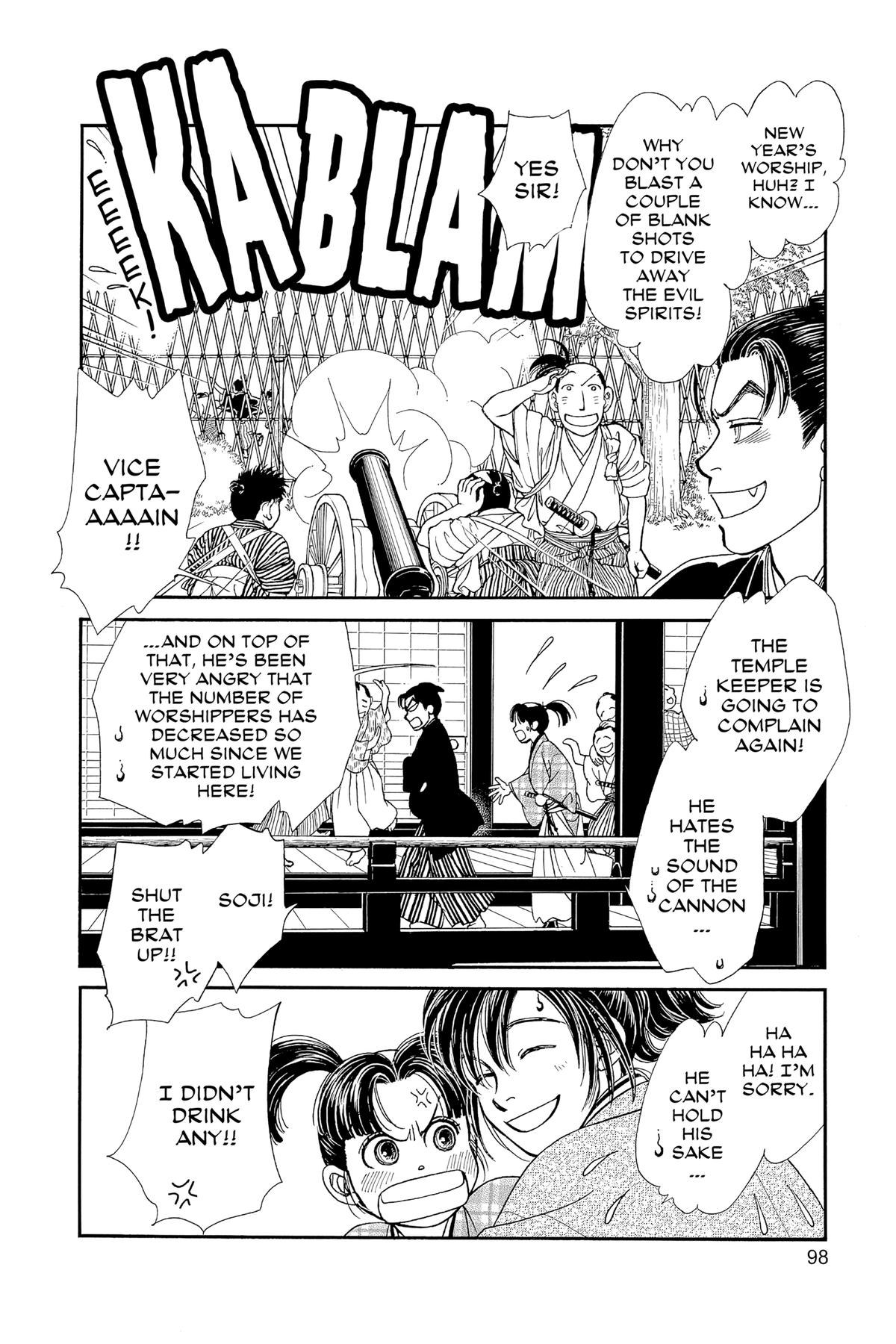 Kaze Hikaru Chapter 30 - Page 97