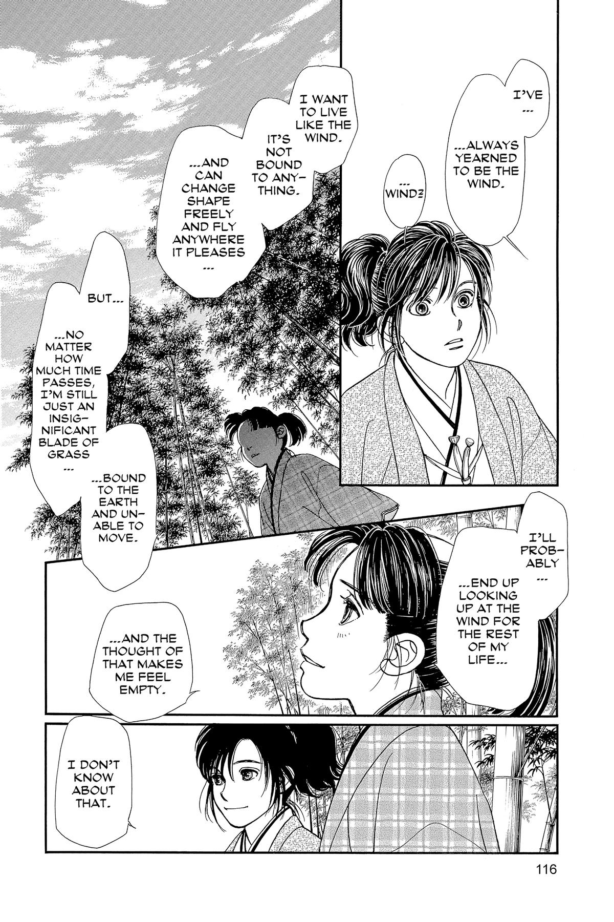 Kaze Hikaru Chapter 30 - Page 115