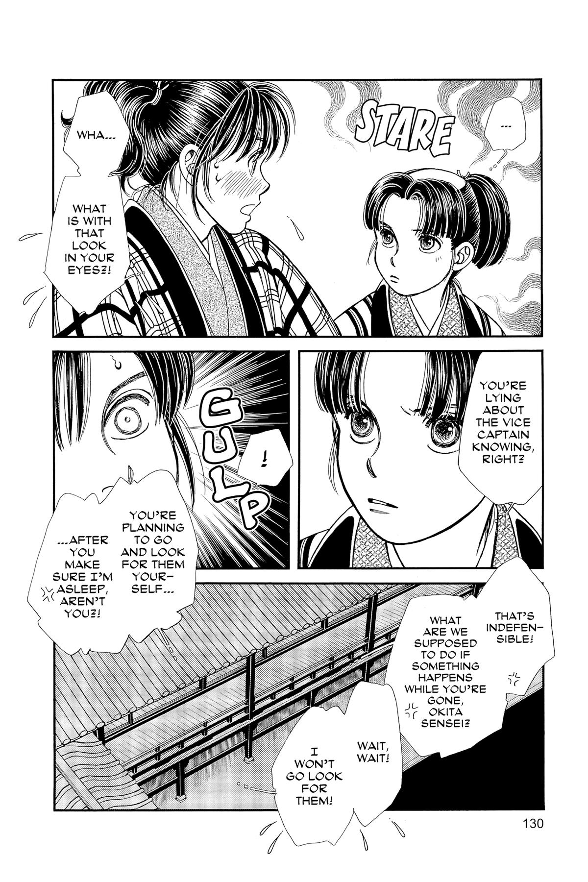 Kaze Hikaru Chapter 30 - Page 129